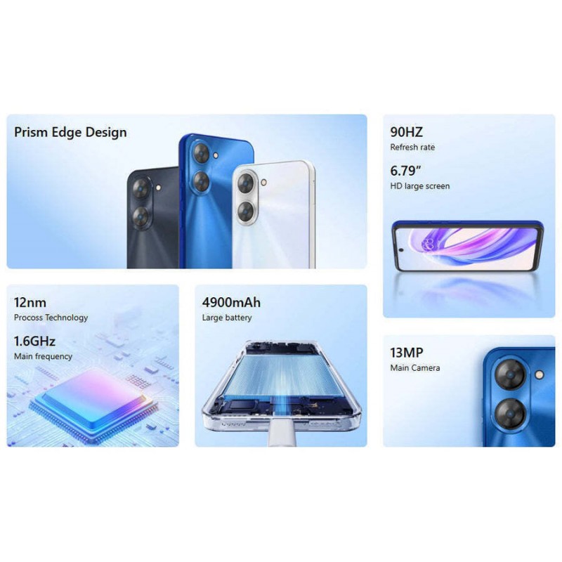 Meizu Mblu 21 Dual SIM (6/128GB) Μαύρο