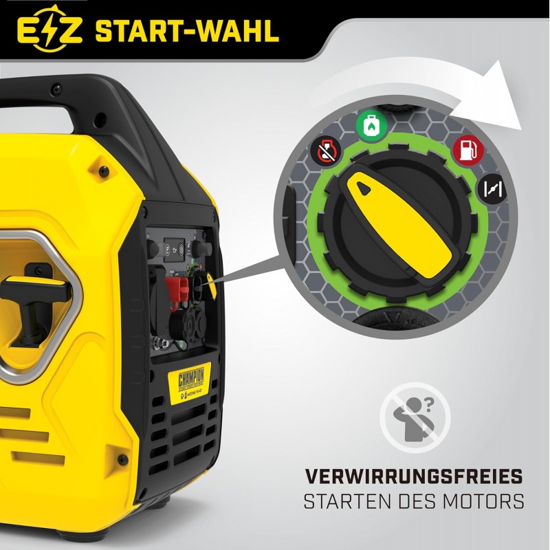 Γεννήτρια Champion Βενζίνης και Υγραερίου Inverter 2.75kva 2200W